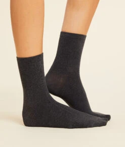 Lot De 2 Paires De Chaussettes Matière Thermique -Boutique De Mode Luxe 648824802 6