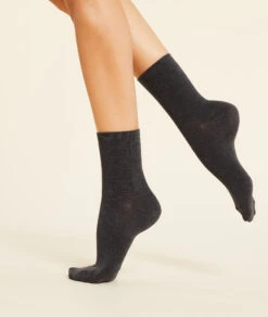 Lot De 2 Paires De Chaussettes Matière Thermique -Boutique De Mode Luxe 648824802 c