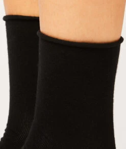 Lot De 2 Paires De Chaussettes Essentielles Unies -Boutique De Mode Luxe 651413905 a
