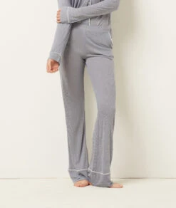 Pantalon Large Uni -Boutique De Mode Luxe 651599725 b