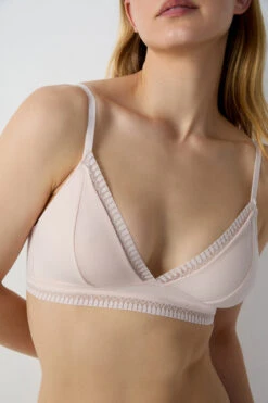 Triangle Sans Armatures, Pads Amovibles En Coton -Boutique De Mode Luxe 652107176 b