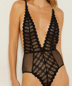Body Dos Croisé En Dentelle -Boutique De Mode Luxe 652123305 b