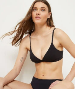 Triangle Sans Armatures En Coton Biologique Extensible -Boutique De Mode Luxe 652453705 b