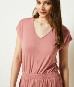 Top Manches Courtes Uni -Boutique De Mode Luxe 652547194 c