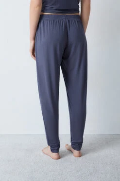 Pantalon De Pyjama Uni -Boutique De Mode Luxe 652547304 a
