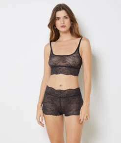 Shorty Boy Leg En Dentelle Extensible Et éco-responsable 10 Shorty Boy Leg En Dentelle Extensible Et éco-responsable -Boutique De Mode Luxe 652821705 b