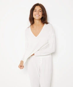 Top Manches Longues Uni -Boutique De Mode Luxe 652866080 6