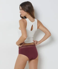 Flux Abondant - Shorty De Règles En Coton -Boutique De Mode Luxe 652880575 a