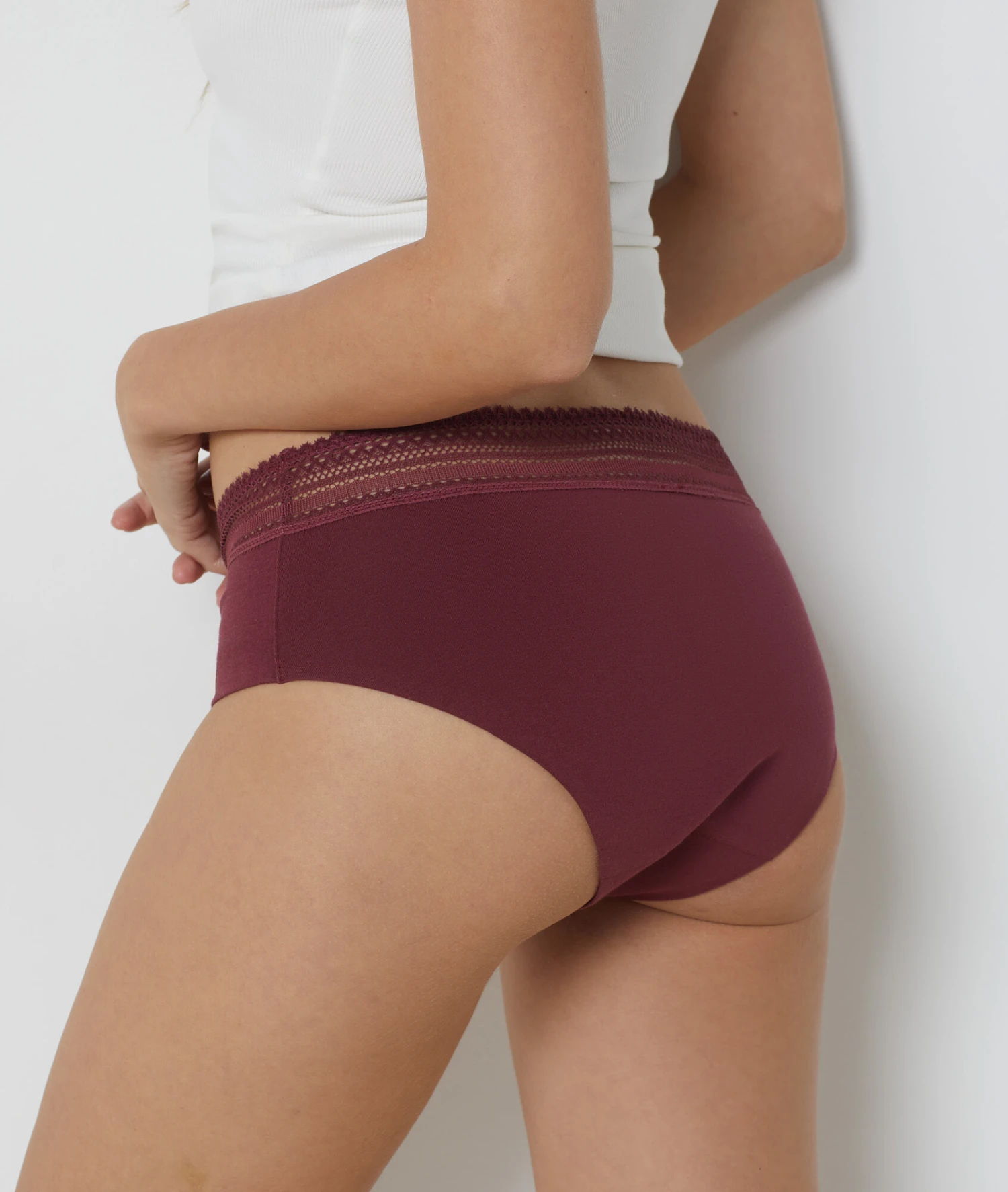 Flux Moyen - Shorty De Règles En Coton 4 Flux Moyen - Shorty De Règles En Coton – Image 2