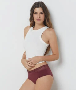 Flux Moyen - Shorty De Règles En Coton