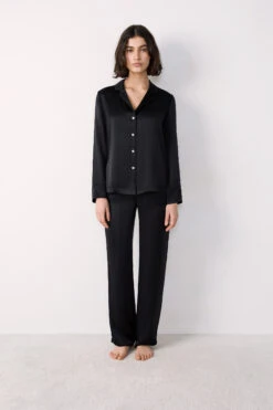 Chemise De Pyjama En Soie -Boutique De Mode Luxe 652963605 a