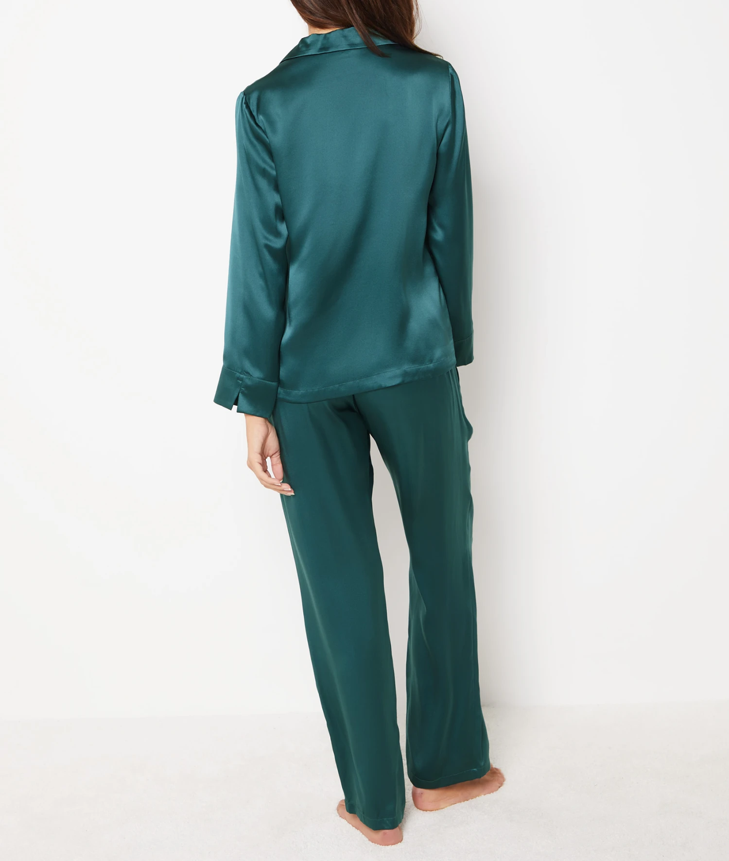 Chemise De Pyjama En Soie 4 Chemise De Pyjama En Soie – Image 2