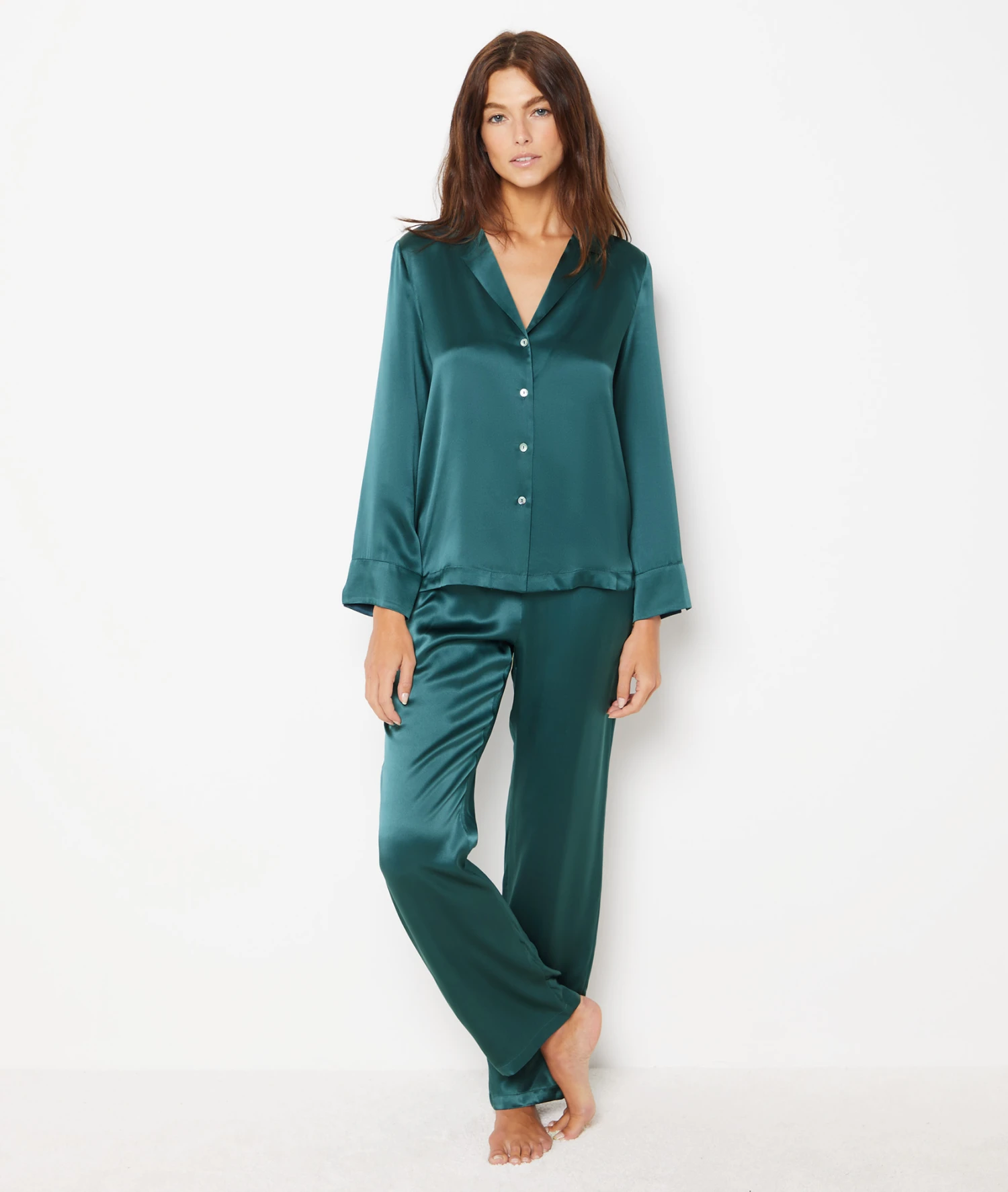 Chemise De Pyjama En Soie 3 Chemise De Pyjama En Soie