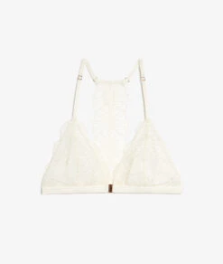 Triangle Sans Armatures En Tulle Brodé -Boutique De Mode Luxe 653094759 c