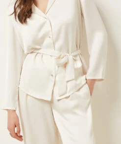 Chemise De Pyjama à Nouer -Boutique De Mode Luxe 653109880 b