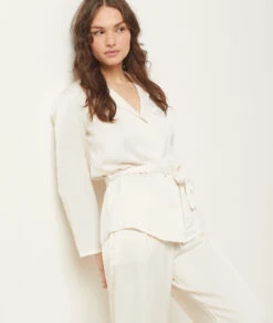 Chemise De Pyjama à Nouer -Boutique De Mode Luxe 653109880 c