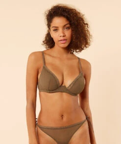 Soutien-gorge Sans Coques En Tulle -Boutique De Mode Luxe 653114644 b