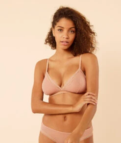 Triangle Sans Armatures En Tulle -Boutique De Mode Luxe 653117694 b