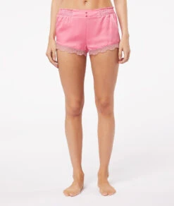 Short De Pyjama Bords En Tulle