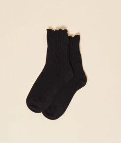 Chaussettes Mode Unies à Volants -Boutique De Mode Luxe 653393005 6