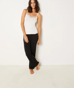 Top à Bretelles Décolleté Dentelle -Boutique De Mode Luxe 653450180 6