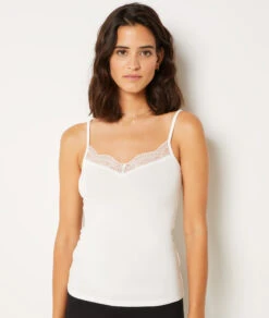 Top à Bretelles Décolleté Dentelle -Boutique De Mode Luxe 653450180 c