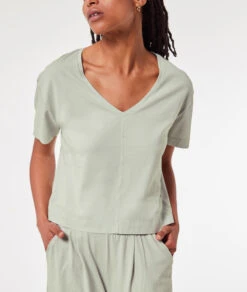 T-shirt Manches Courtes 100% Coton Biologique -Boutique De Mode Luxe 653457946 c