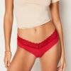 Hipster V-shape En Microfibre Et Dentelle -Boutique De Mode Luxe 653460473 6