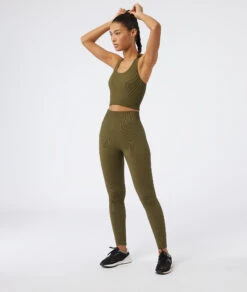 Legging Côtelé Sans Coutures -Boutique De Mode Luxe 653461744 6