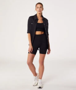 Short Cycliste Côtelé Sans Coutures -Boutique De Mode Luxe 653492505 6