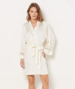 Déshabillé Détails Dentelle Personnalisable