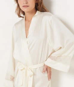 Déshabillé Détails Dentelle Personnalisable -Boutique De Mode Luxe 653507980 b