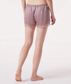 Short De Pyjama Détails Dentelle -Boutique De Mode Luxe 653508384 a
