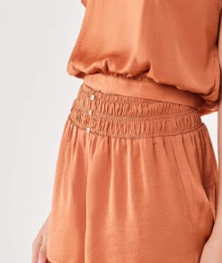 Short De Pyjama Uni -Boutique De Mode Luxe 653515066 b