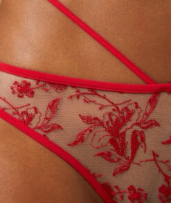 Tanga En Tulle Brodé Détails Liens 10 Tanga En Tulle Brodé Détails Liens -Boutique De Mode Luxe 653518473 b