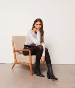 Pull Col Bateau En Maille Fine