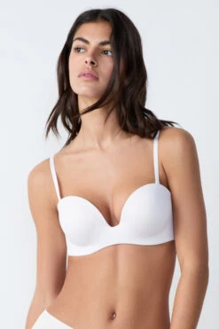 Bandeau Push Up Bretelles Amovibles, Bonnet A-B