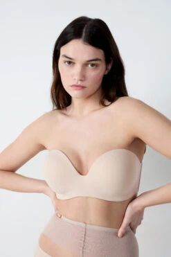 Bandeau Coques Fines Bretelles Amovibles, Bonnet C-E -Boutique De Mode Luxe 653575881 c