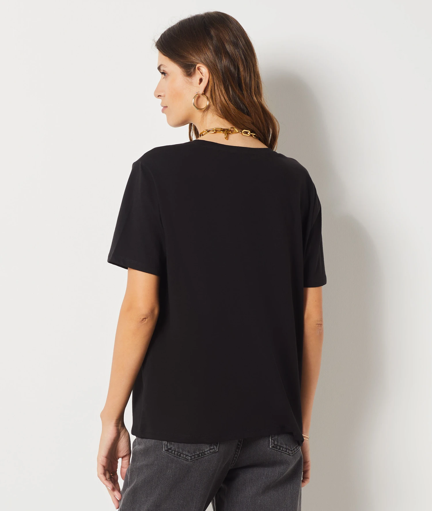 T-shirt Manches Courtes Col Rond 4 T-shirt Manches Courtes Col Rond – Image 2