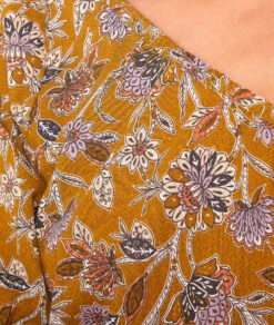 Top Asymétrique Imprimé 100% Coton -Boutique De Mode Luxe 653592544 b