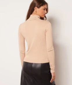 Pull Col Roulé En Maille Fine -Boutique De Mode Luxe 653608588 a