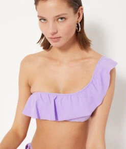 Bandeau Asymétrique Haut De Maillot -Boutique De Mode Luxe 653627007 c