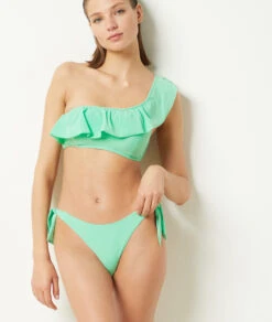 Bandeau Asymétrique Haut De Maillot -Boutique De Mode Luxe 653627038 c