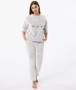 Pantalon De Pyjama Polaire -Boutique De Mode Luxe 653714702 6