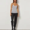 Pantalon 7/8 En Simili Cuir -Boutique De Mode Luxe 653717005 x