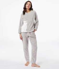 Sweat Polaire Motif Chat 10 Sweat Polaire Motif Chat -Boutique De Mode Luxe 653721602 6