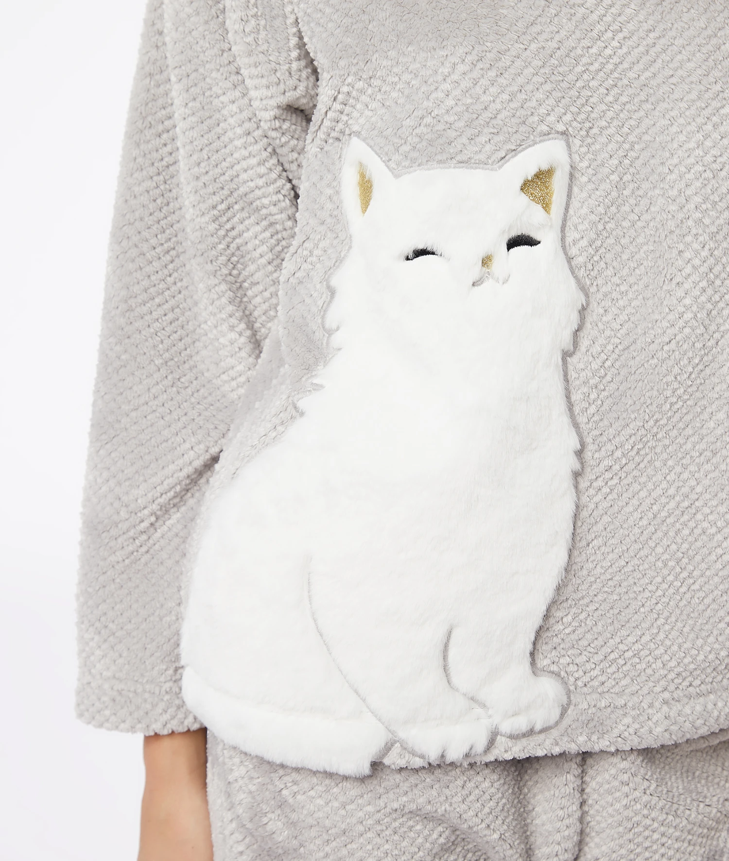 Sweat Polaire Motif Chat 6 Sweat Polaire Motif Chat – Image 4