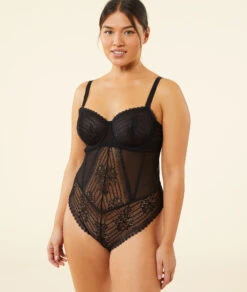 Body En Dentelle Et Tulle -Boutique De Mode Luxe 653729705 b