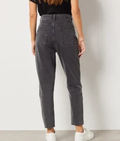 Jean Mom Taille Haute, 100% Coton -Boutique De Mode Luxe 653731704 a