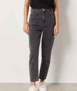 Jean Mom Taille Haute, 100% Coton -Boutique De Mode Luxe 653731704 c